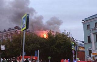 Moskova’da tarihi manastırda yangın