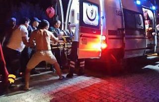 Motosikletten ateş açıldı