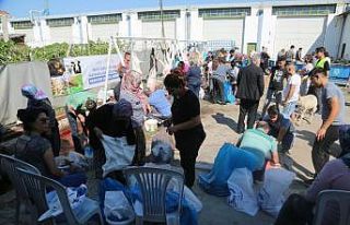 Odunpazarı Belediyesi kurban kesim alanlarından...