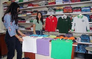 Okul kıyafetlerinde imalata gelen yüzde 40’lık...