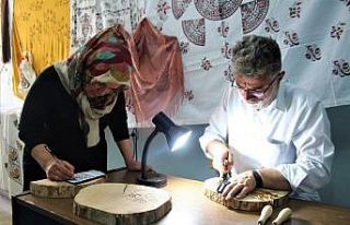 Önce kendi sonra kocası başladı, sanatın ustası...