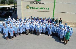 Osman Akça’da 125 kişi daha iş başı yaptı