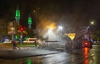 Osman Kavuncu Bulvarı yenileniyor