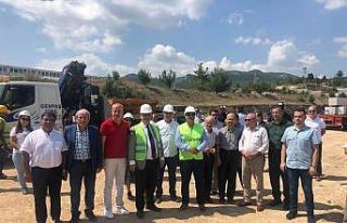 Osmaneli’nde alüminyum fabrikasının temelleri...