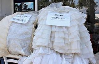 (Özel) Bu gelinlikler bedava...İhtiyaç sahipleri...