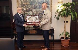 Rektör Levent’ten Ağbal’a ziyaret