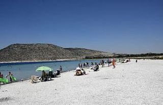 Salda, yıl sonuna kadar 1 milyon ziyaretçi bekliyor