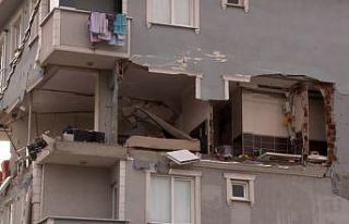 Sancaktepe’de dairede patlama :1 yaralı