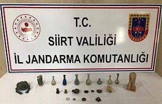 Siirt’te tarihi eser operasyonu