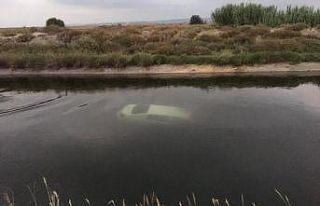 Sulama kanalına düşen otomobilde iki genç hayatını...