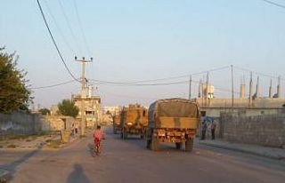 Suriye sınırında askeri hareketlilik