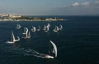Tayk-Eker Olympos Regatta yelken yarışı 29 teknenin...