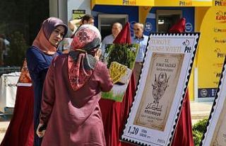 Tokat’ın yazma motifleri posta pulu oldu