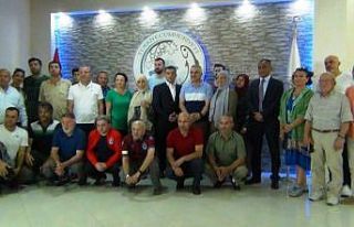 Trabzonlu gazetecilerden Erciş Kaymakamlığına...