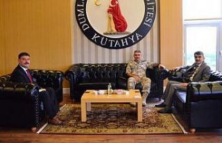 Tuğgeneral Gündüz’den Rektör Uysal’a ziyaret