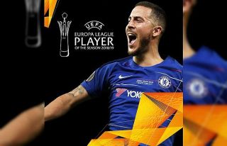 UEFA Avrupa Ligi’nde yılın futbolcusu: Eden Hazard