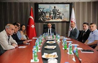 Vali Epcim, Tarım ve Orman İl Müdürlüğü’nde...