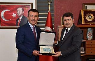 Vali Şahin’den Başkan Balcı’ya ziyaret