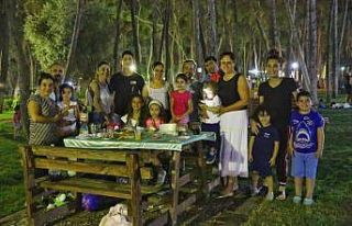 Vatandaşlardan Aytepe Mesire alanına yoğun ilgi