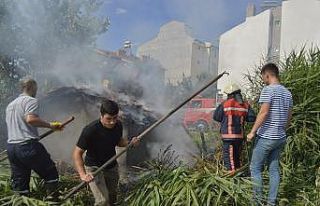 Vatandaşların ekmek yaptığı mahalle fırını...