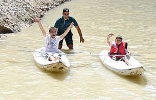 Volkan toprak ve suyla yeniden hayata bağlandı