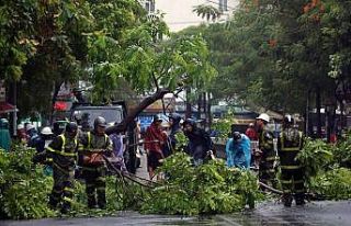 Wipha tayfunu Vietnam’ı vurdu: 5 ölü