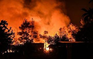 Yunanistan’daki orman yangını devam ediyor: 8...