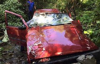 Zonguldak’ta trafik kazası: 1 yaralı