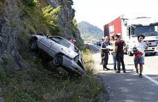 Zonguldak’ta trafik kazası: 3 yaralı