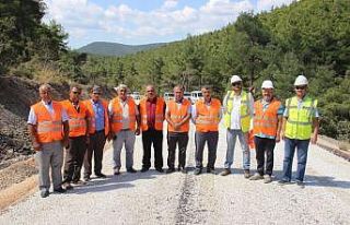 11 köy asfalt yolla birbirine bağlandı