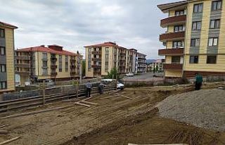 297. Sokağa park yapılıyor