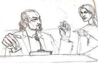 Adnan Oktar davasından kareler çizimlere yansıdı