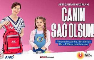 AFAD: “Afet ve acil durum çantanız hazır olsun”