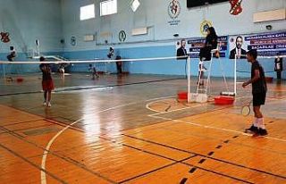 Ağrı’da Zafer Bayramı Badminton Turnuvası düzenlendi