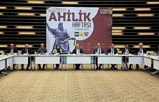 Ahilik Haftası’nda esnafların sorunları masaya...