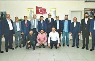 AK Parti heyetinden Başkan Berge’ye ziyaret
