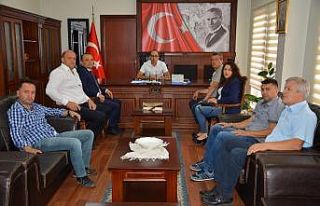 Alaplı TSO Kaymakam Yılmaz’ı ziyaret etti