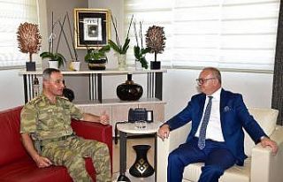 Albay Dere’den Başkan Ergün’e veda ziyareti