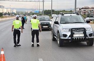 Antalya’da Dumansız Araç Uygulaması kapsamında...