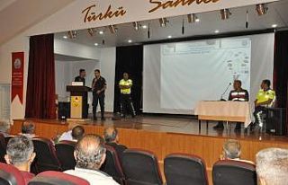 Arguvan’da okul servis sürücülerine eğitim