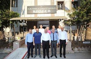 ASKON’dan KOSGEB İl Müdürü Eren’e ziyaret