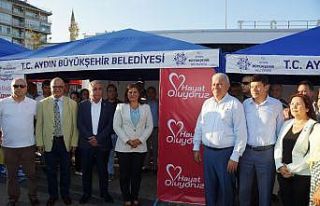 Aydın’da “Hayat Oluyoruz” İlik ve kan bağışı...