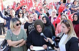 Babası ve kardeşi şehit olan Emen’den Diyarbakır...