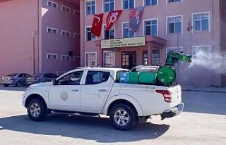 Bafra Belediyesinden okullarda temizlik çalışması