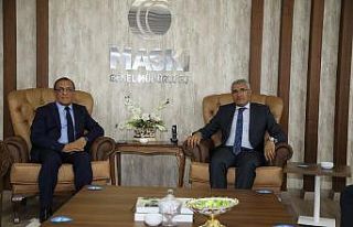 Başkan Güder’den MASKİ’ye ziyaret