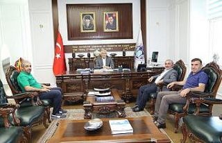 Başkan Güder’e, MÜSİAD’dan ziyaret