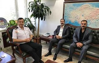 Başkan Kahraman’dan TEM Daire Başkanı Özfidan’a...