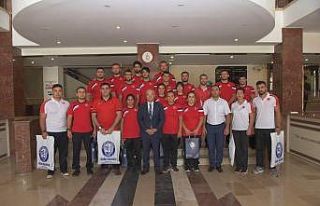 Başkan Kayda, İşitme Engelli Judo Milli Takımını...