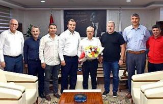 Başkan Kayda, kulüp yönetimini ağırladı