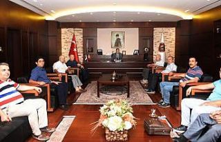 Başkan Ünverdi’ye dericilerden ziyaret